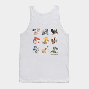 Mushroom Critters Tank Top